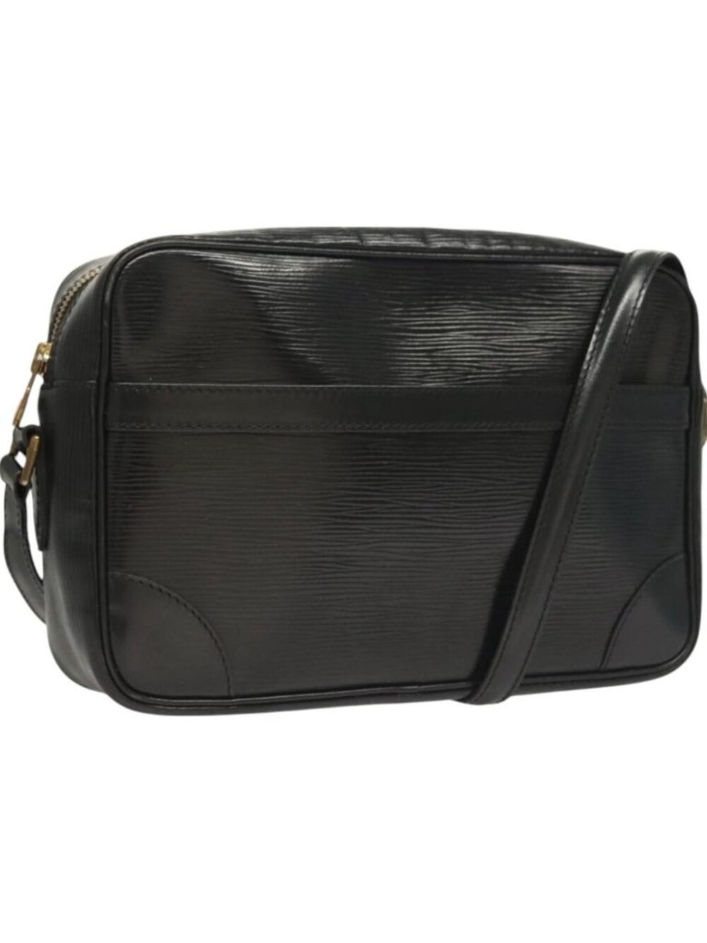 LOUIS VUITTON Epi Trocadero 27 Shoulder Bag Black M52312